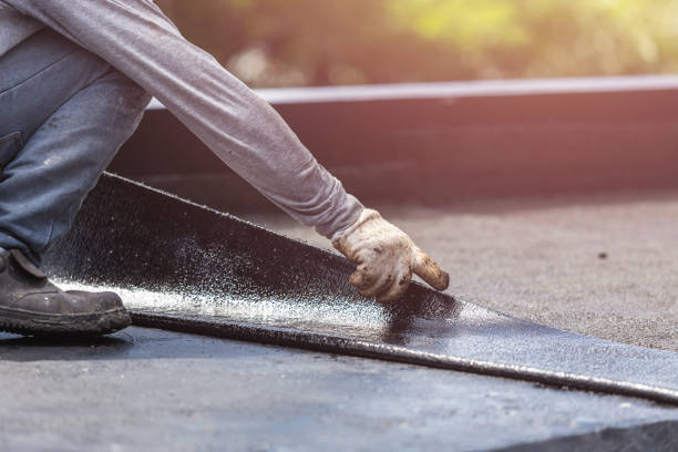 Professional Emergency Waterproofing technician working in Farmington, IL